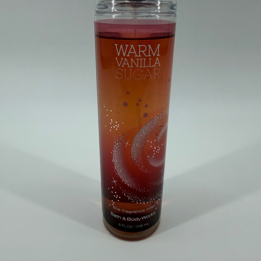 Bath and Body Works Warm Vanilla Sugar Fine Fragrance Mist‎ 8 oz